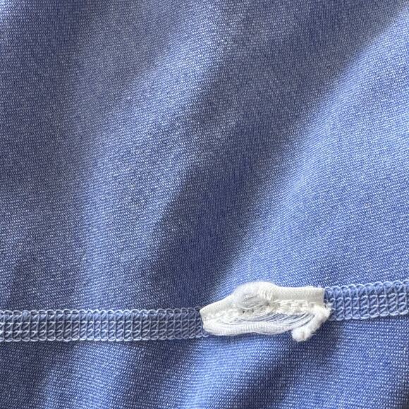North Face Medium Racerback Tank Top Stretch Running Pullover Blue Heathered - Picture 7 of 7
